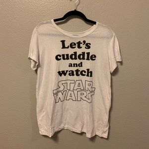 Star Wars cuddle shirt